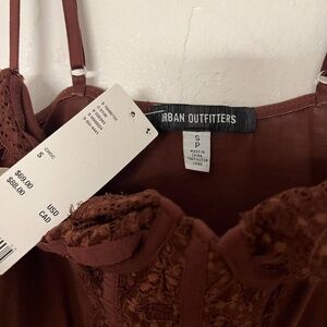 UO Modern Love Bustier Mini Dress